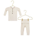 Lou Lou and Company Ribbed Top and Bottoms - Cove