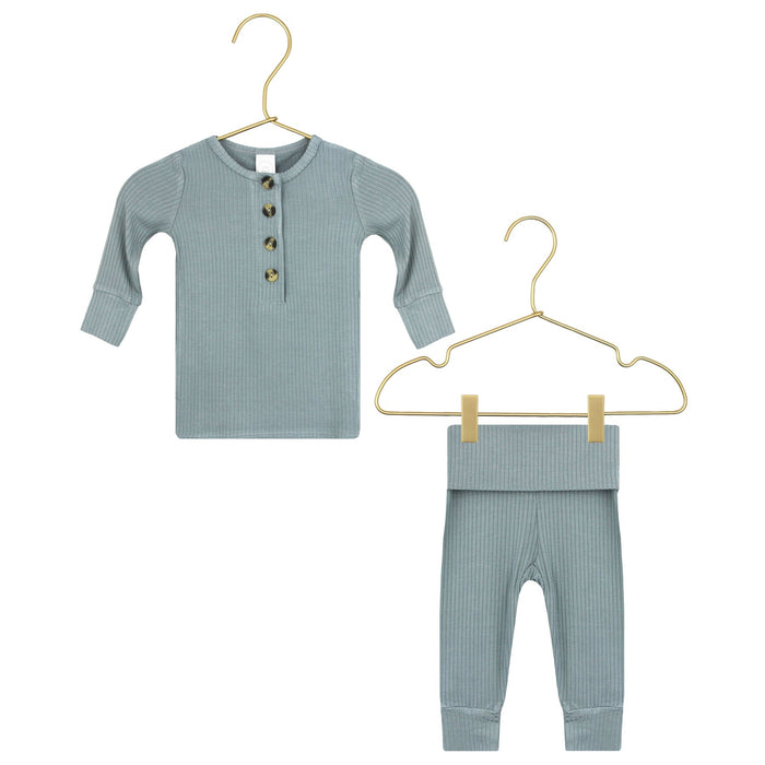 Lou Lou and Company Ribbed Top and Bottoms - Ford