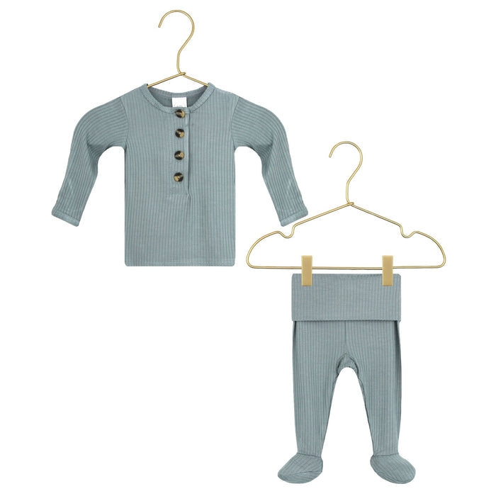 Lou Lou and Company Ribbed Top and Bottoms - Ford