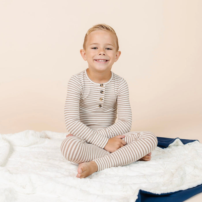 Lou Lou and Company Ribbed Top and Bottoms - Indy