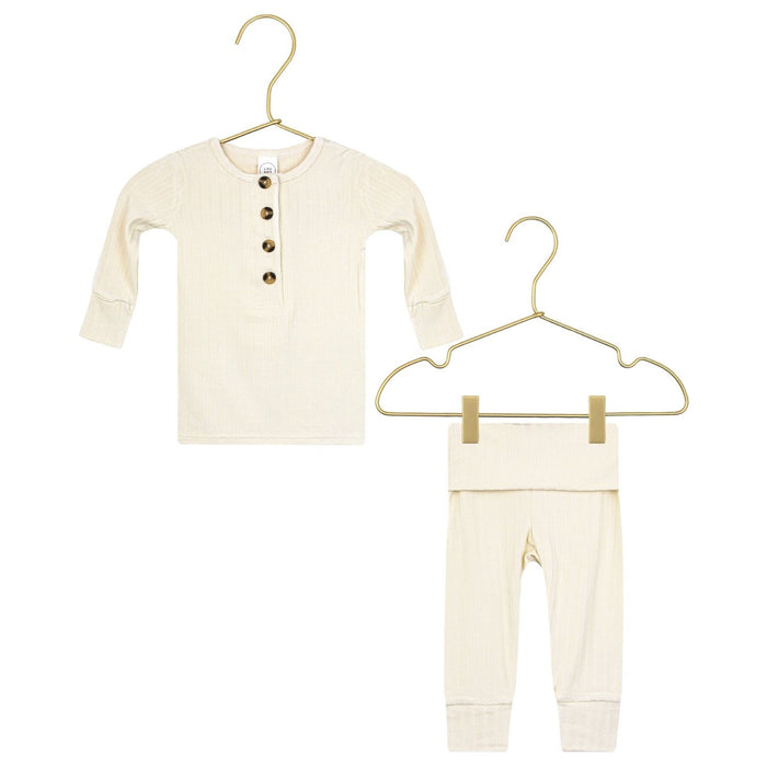 Lou Lou and Company Ribbed Top and Bottoms - Quinn
