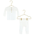 Lou Lou and Company Ribbed Top and Bottoms - Wren