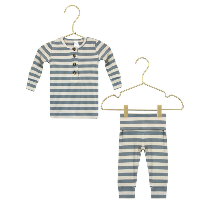 Lou Lou and Company Ribbed Top + Bottoms - Lincoln