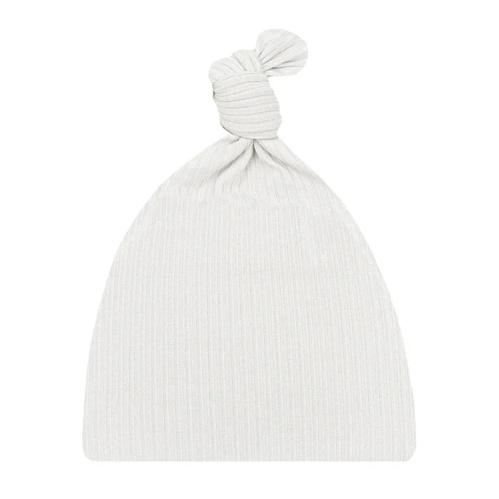 Lou Lou and Company Ribbed Top Knot Hat