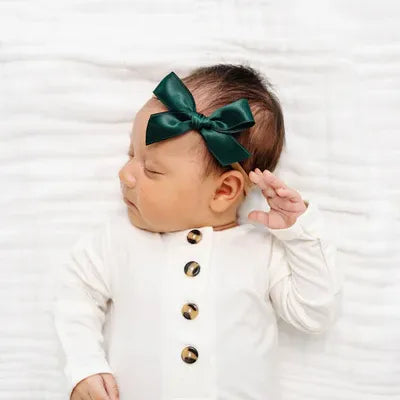 Lou Lou and Company Satin Bow Headband - Small