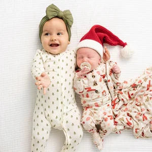 Lou Lou and Company Top and Bottom Set - Mistletoe