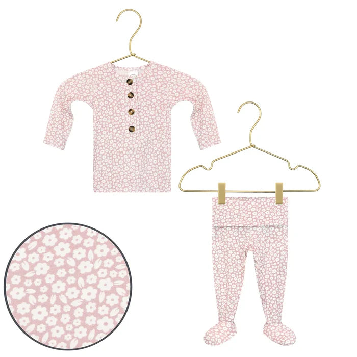 Lou Lou and Company Top and Bottoms - Flora