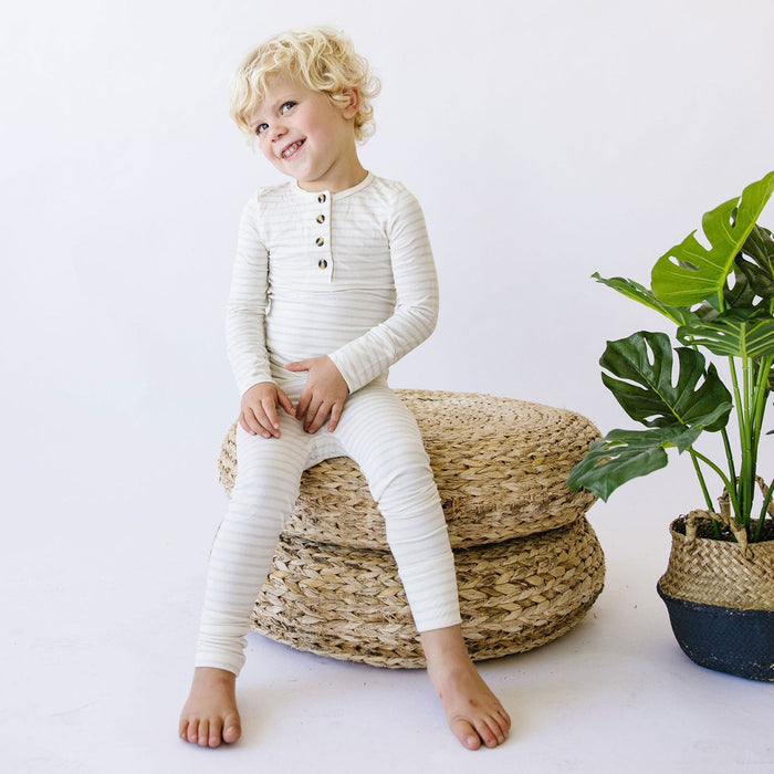 Child wearing Lou Lou and Company Top and Bottoms - Gus
