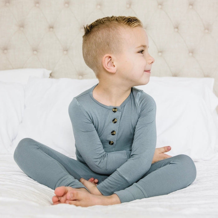 Boy wearing Lou Lou and Company Top and Bottoms - Leo