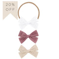 Lou Lou and Company Tulle Bow 3 Pack