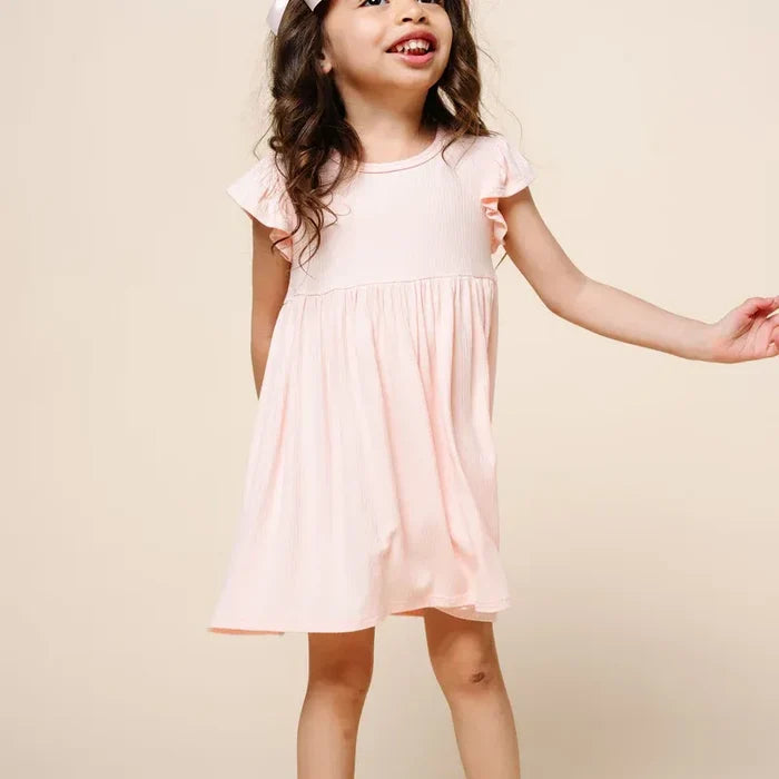 Lou Lou and Company Twirl Dress - Rosie Ribbed
