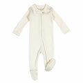 Lovedbaby Organic Zipper Footie - Buttercream