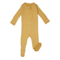 L'ovedbaby Organic Zipper Footie - Honey