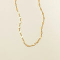 Made by Mary Lace Choker Necklace - Gold