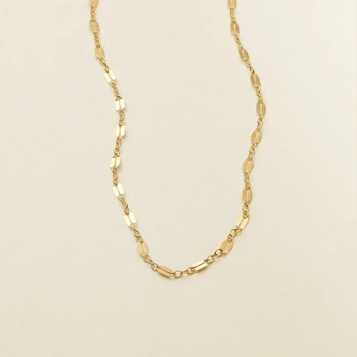 Made by Mary Lace Choker Necklace - Gold