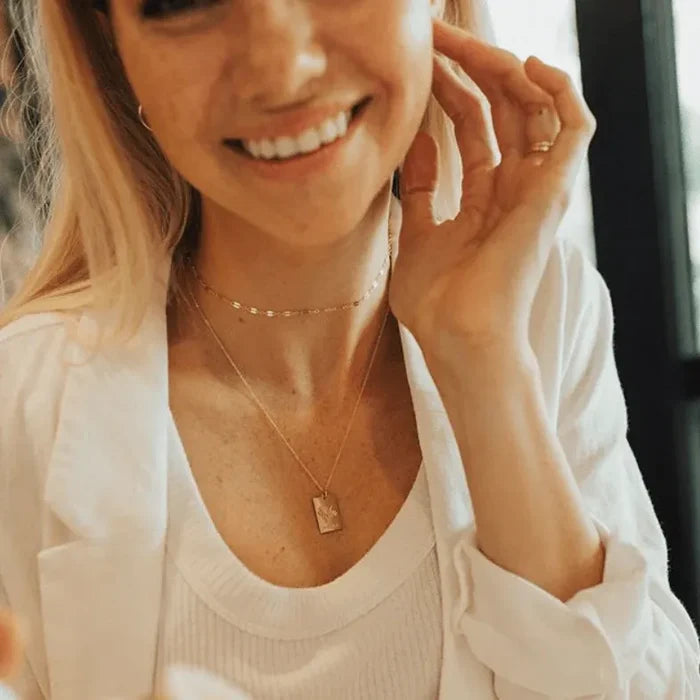 Made by Mary Lace Choker Necklace - Gold