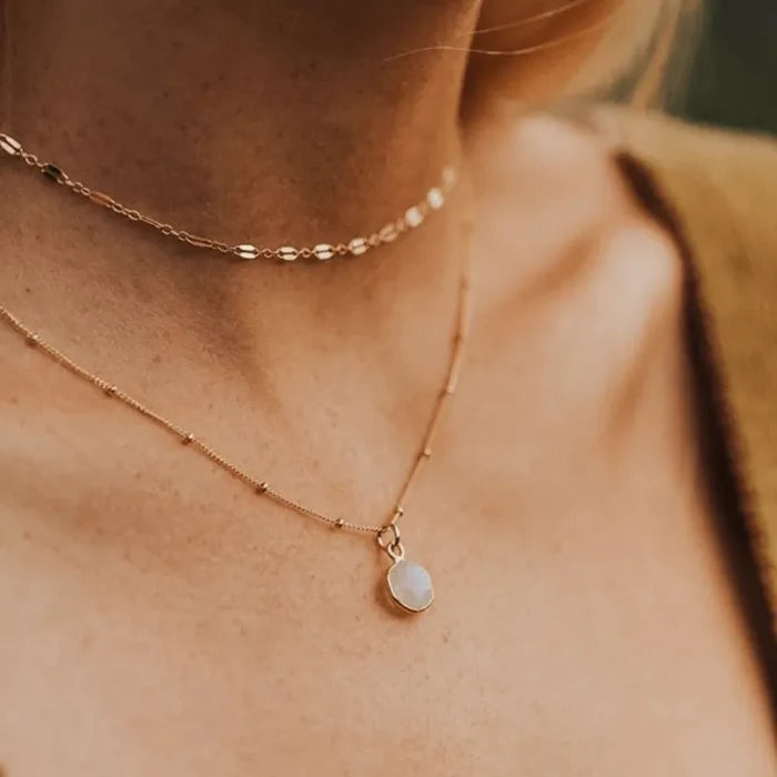 Made by Mary Lace Choker Necklace - Gold