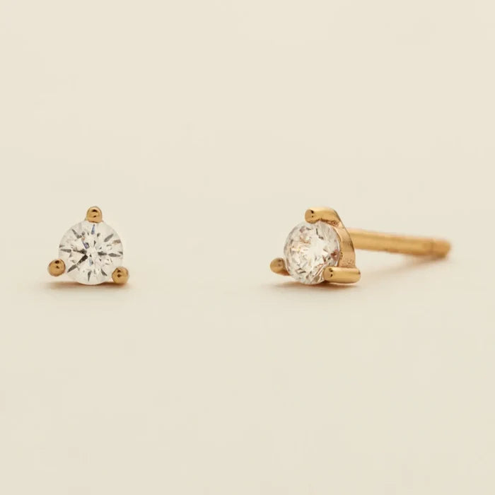 Made by Mary Luxe 3-prong Stud Earrings