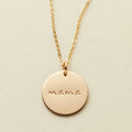 Made by Mary Mama Disc Necklace