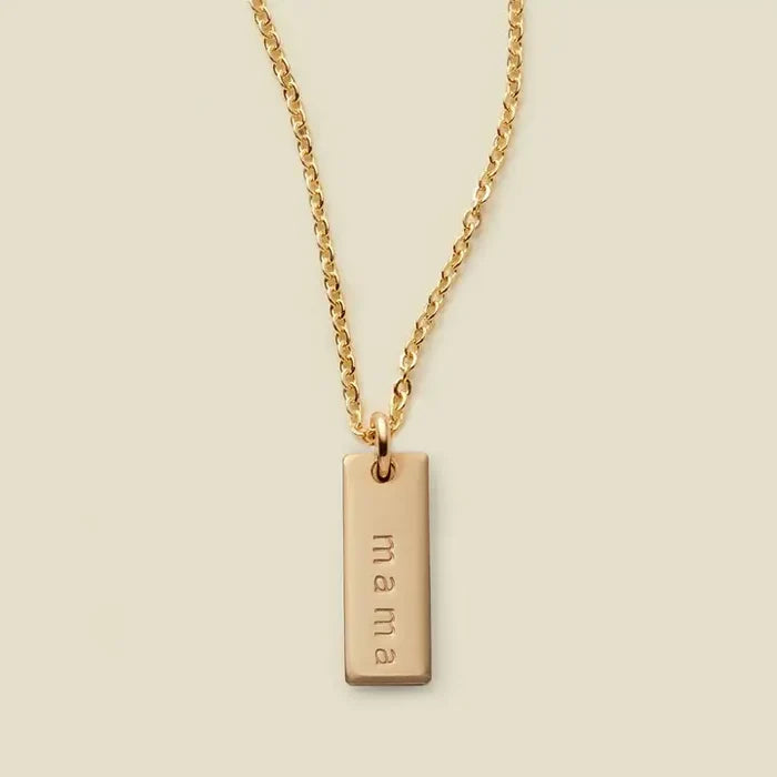 Made by Mary Mini Bar Necklace- Mama