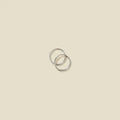 Made by Mary Silver Live In Hoop Earrings