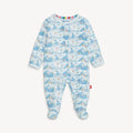 Magnetic Me Modal Magnetic Footie - Blue Apres Chic