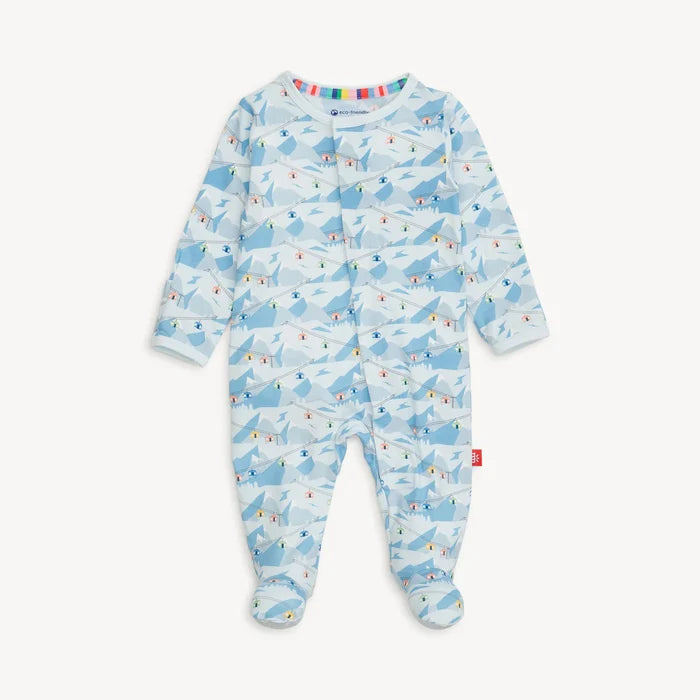 Magnetic Me Modal Magnetic Footie - Blue Apres Chic