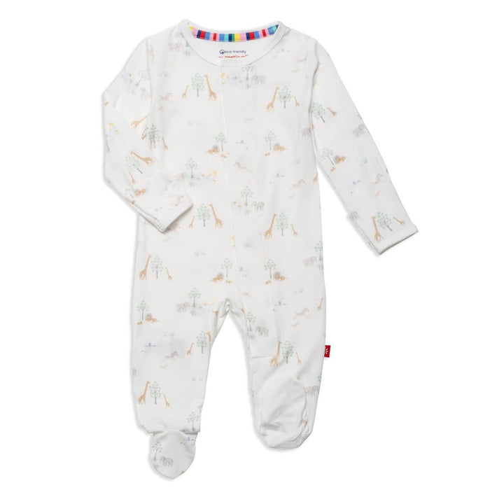 Magnetic Me Modal Magnetic Footie - Serene Safari - White