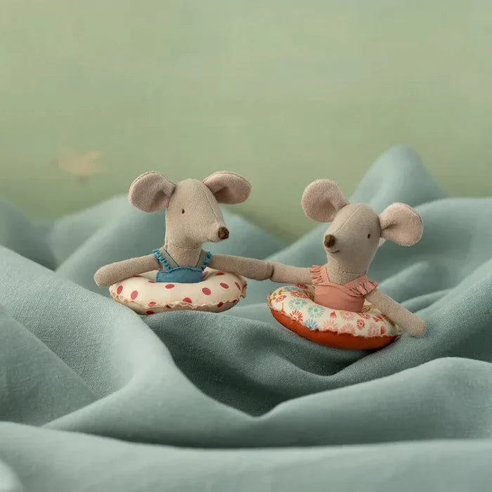 Maileg Beach Mouse With Float - Little Sister