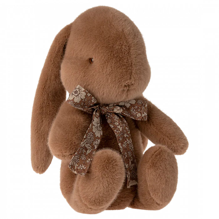 Maileg Bunny Plush - Medium - Nougat with Nougat Floral Bow