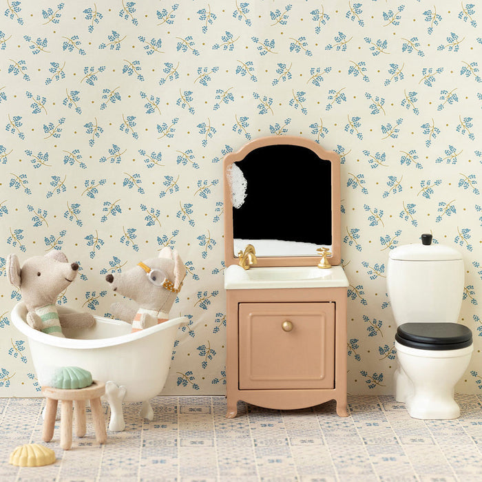 Maileg Mouse Sink Dresser - Powder