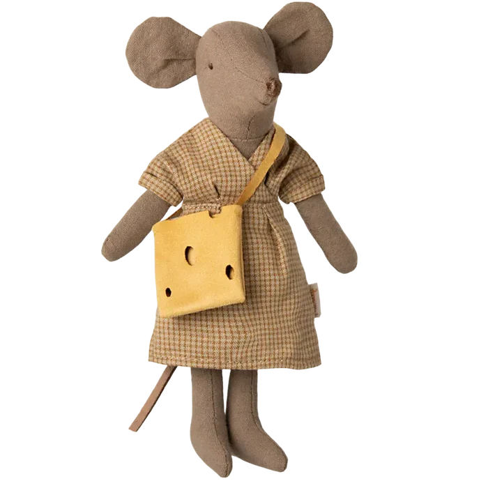 Maileg Mum Mouse Light Brown