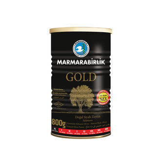 Marmarabirlik Gold Tin Olive (Gold Teneke Zeytin) 800 G 201-230 Pcs / kg