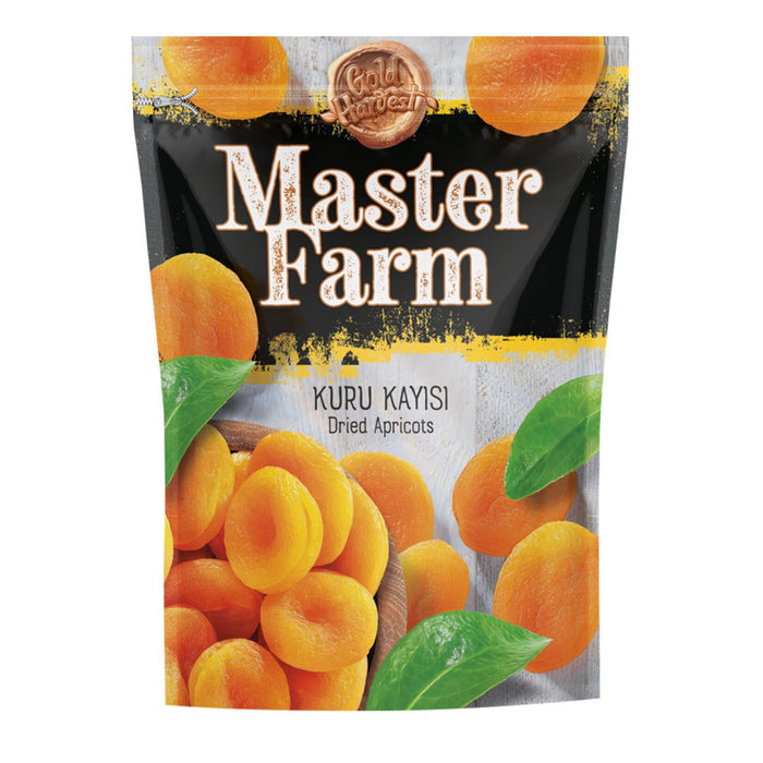 Enjoy the naturally sweet and chewy taste of Master Farm Dried Apricots, a wholesome snack straight