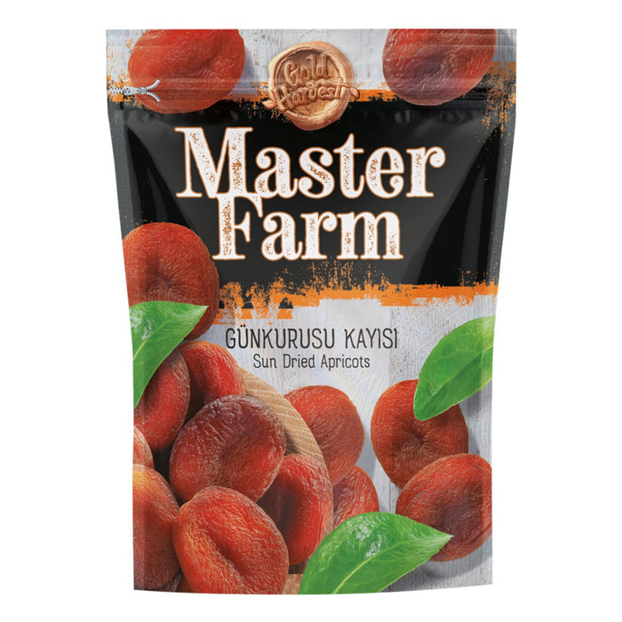 Enjoy the naturally sweet and chewy taste of Master Farm Sun-Dried Apricots, a traditional favorite