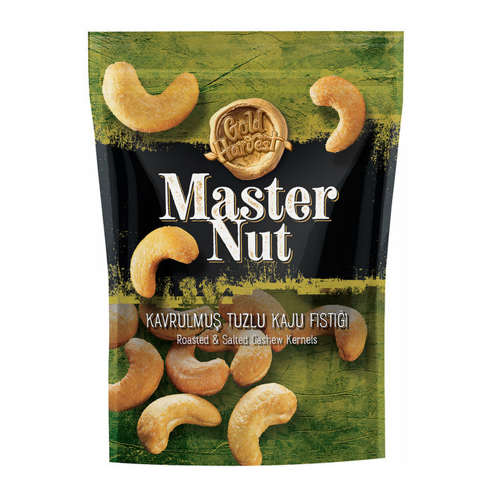 Enjoy the rich, buttery flavor of Master Nut Roasted Salted Cashew, a premium snack straight from Tü