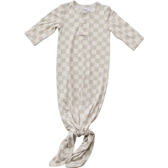 Taupe Checkered