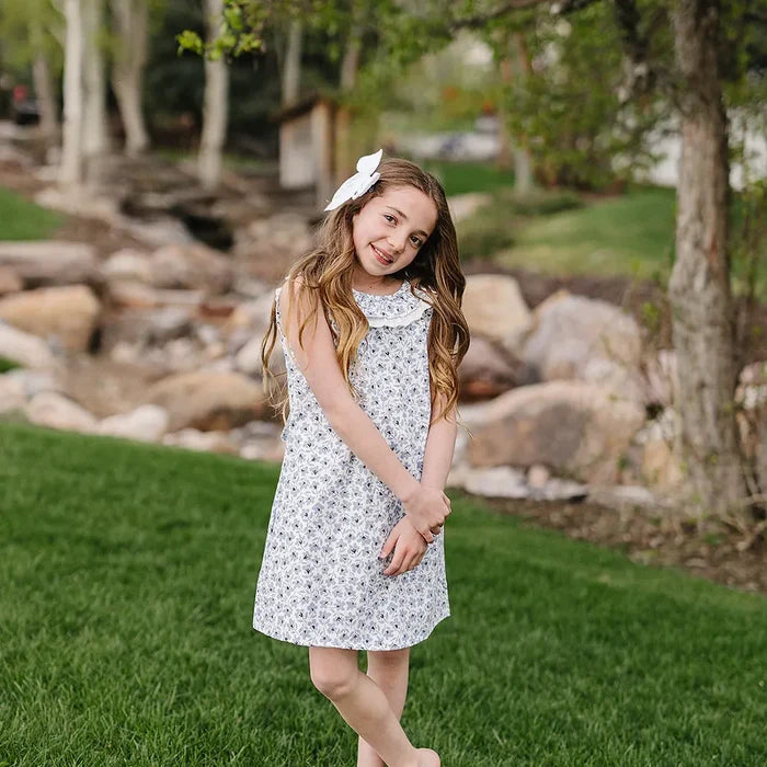 Mebie Baby Blue Blossom Dress