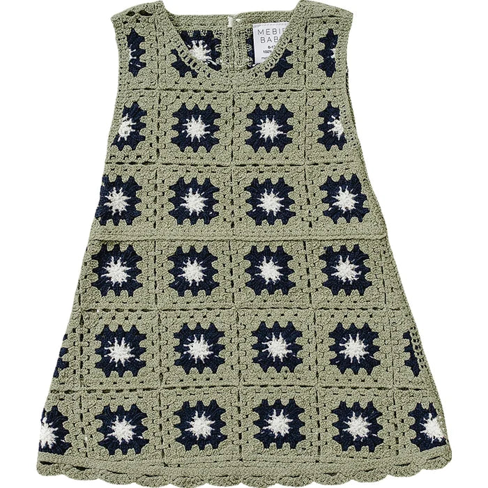 Mebie Baby Crochet Cover Up Dress