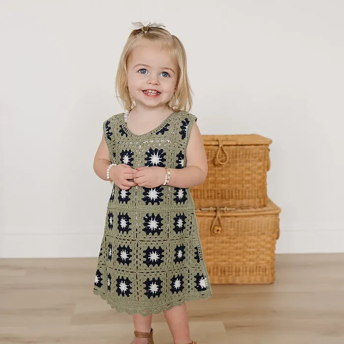 Mebie Baby Crochet Cover Up Dress