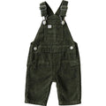 Mebie Baby Green Corduroy Overalls