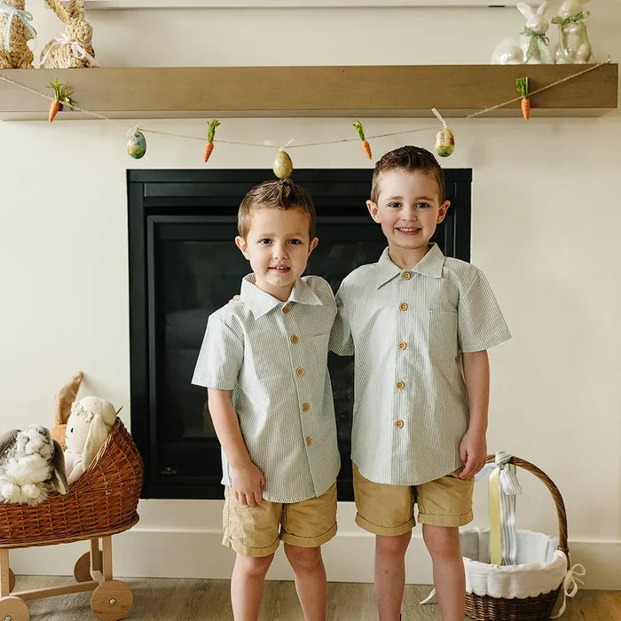 Mebie Baby Khaki Chino Shorts