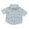 Mebie Baby Linen Cotton Shorts - Palm Tree