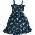 Mebie Baby Linen Dress - Bow