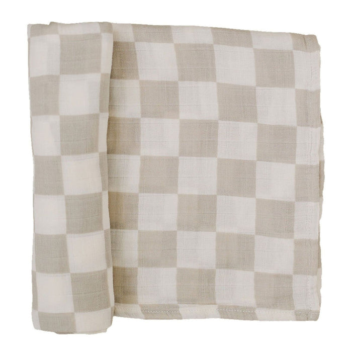 Taupe Checkered