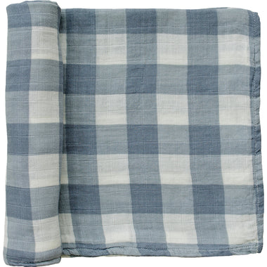 Dusty Blue Gingham