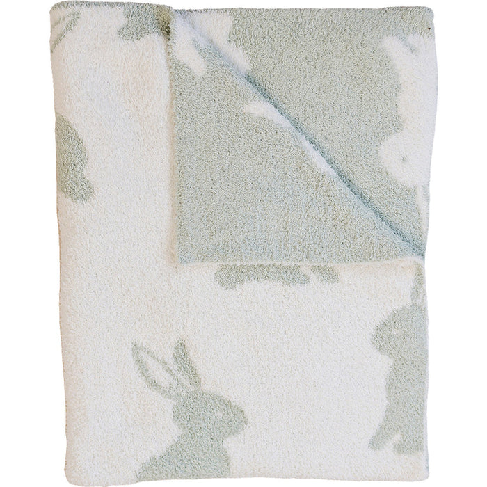 Mebie Baby Plush Blanket - Bunny