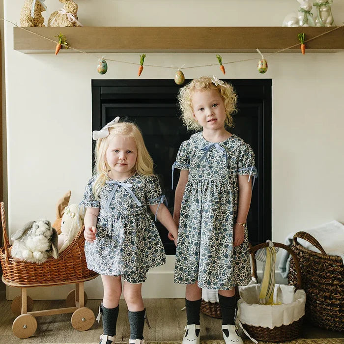 Mebie Baby Spring Floral Dress