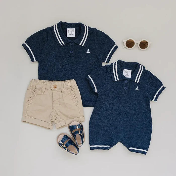 Mebie Baby Tan Chino Shorts