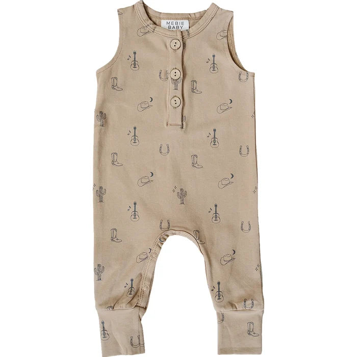 Mebie Baby Tank Romper - Western